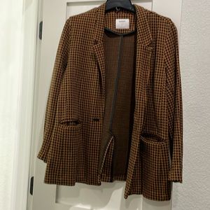 Sweater blazer